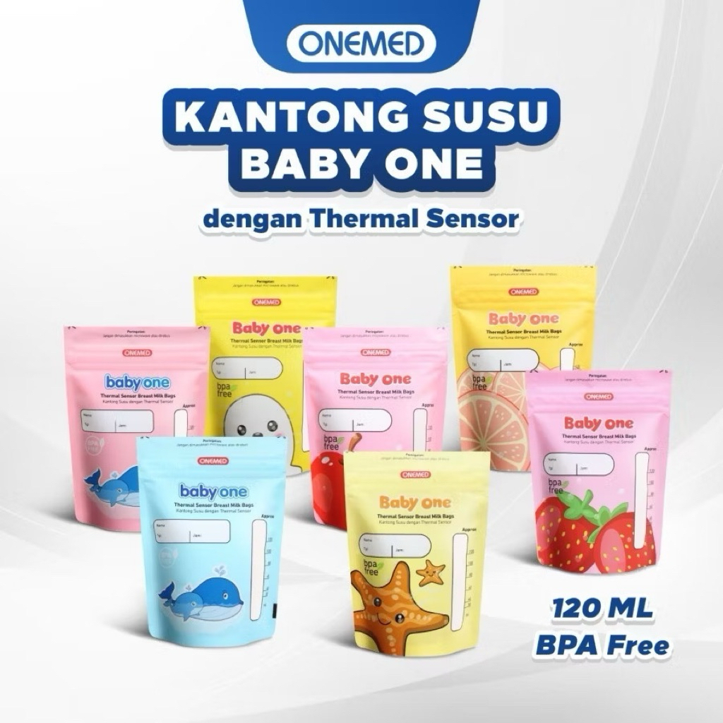 Kantong ASI Kantong susu babyone Kantong ASI thermalsensor