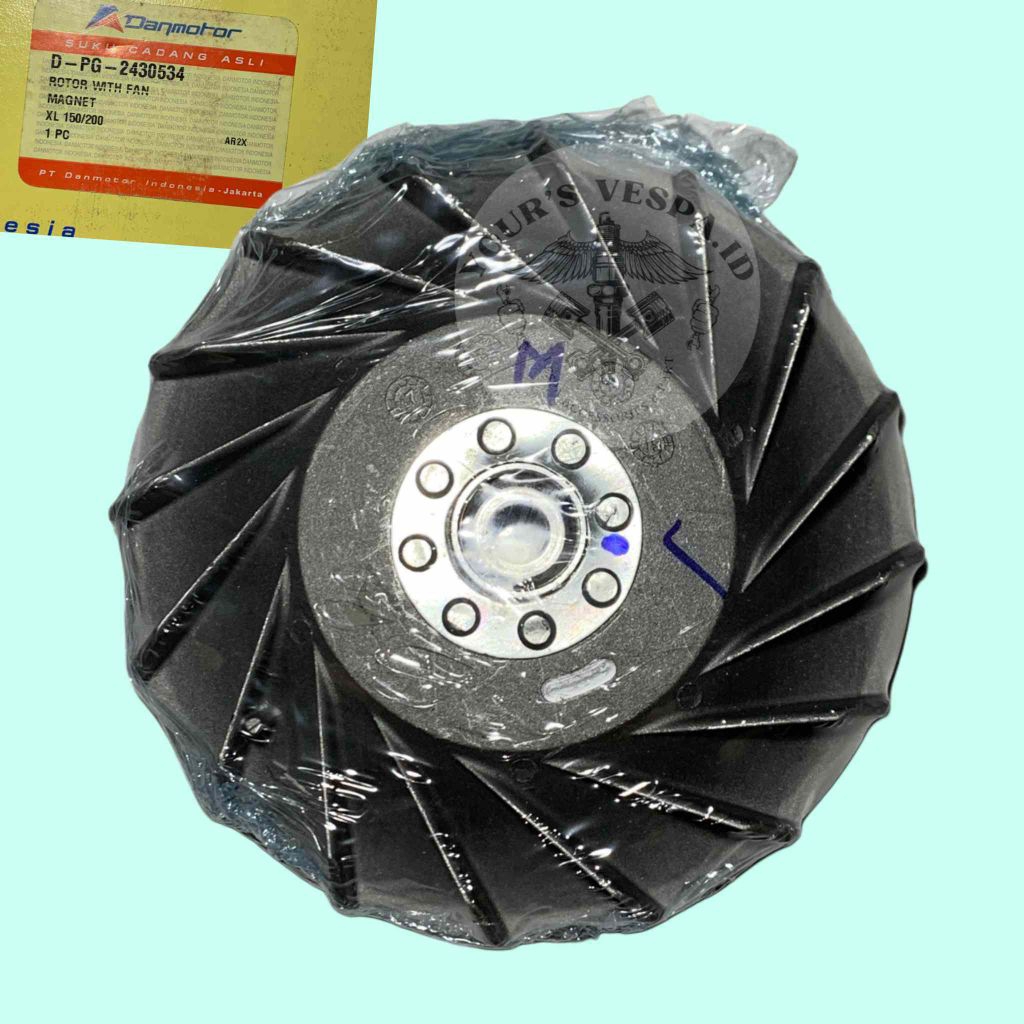 KIPAS MAGNET PENGAPIAN CDI DANMOTOR VESPA NEW PX PXE EXCLUSIVE EXCEL STRADA PX