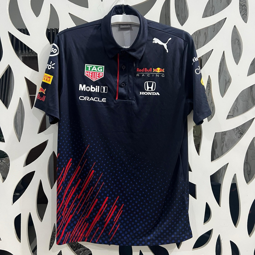[Team Issued/BNWOT/Size M] Baju Polo Oracle Red Bull Racing Formula One Team F1 2021