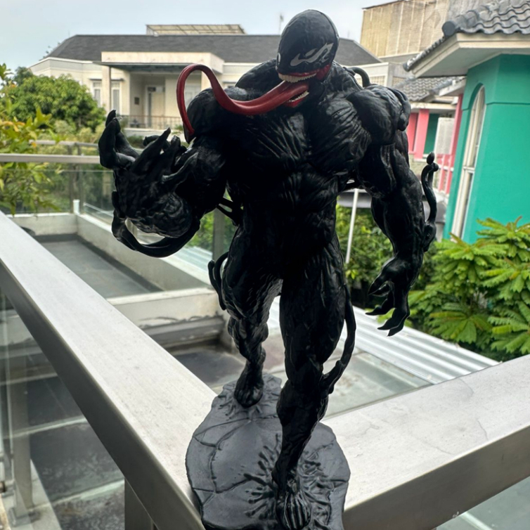 Action Figure Venom Spiderman Marvel Statue