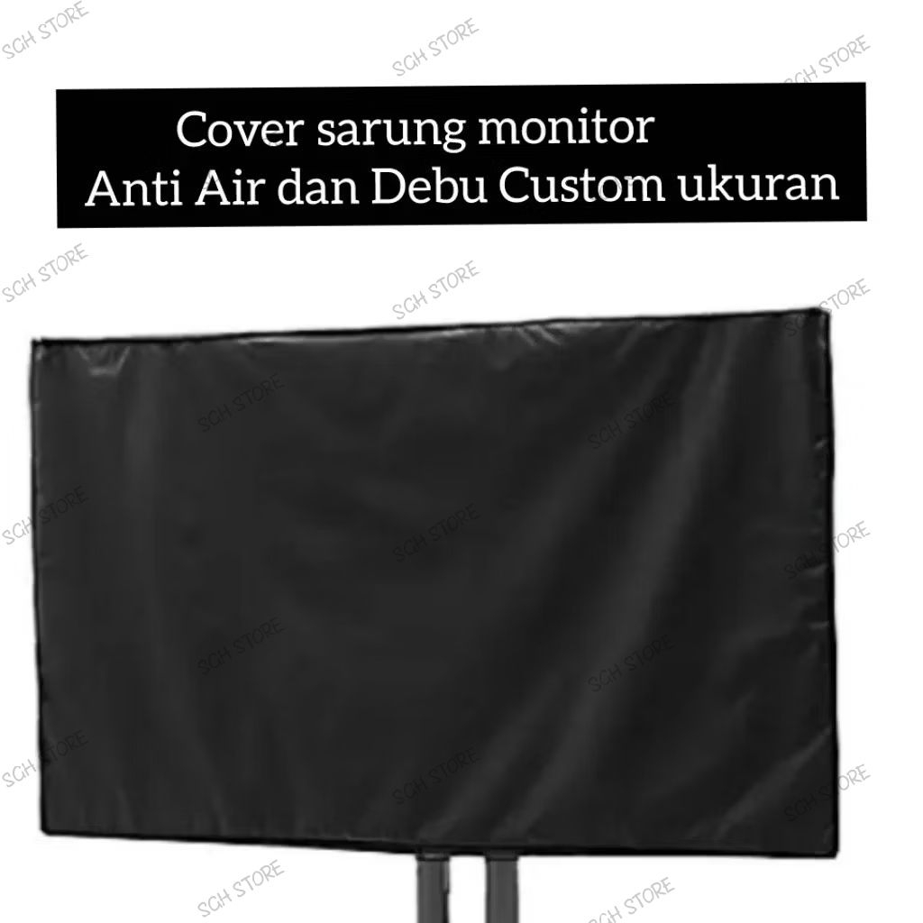 Sarung TV LED 75  Inch Cover Pelindung Debu & Cipratan Air / Sarung TV