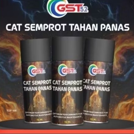 cat tahan panas gst52 150ml cat knalpot