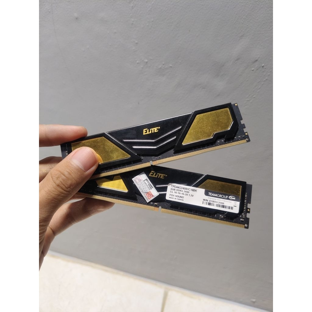 Ram Teamgroup DDR4 8GB(4x2) 2400Mhz, normal