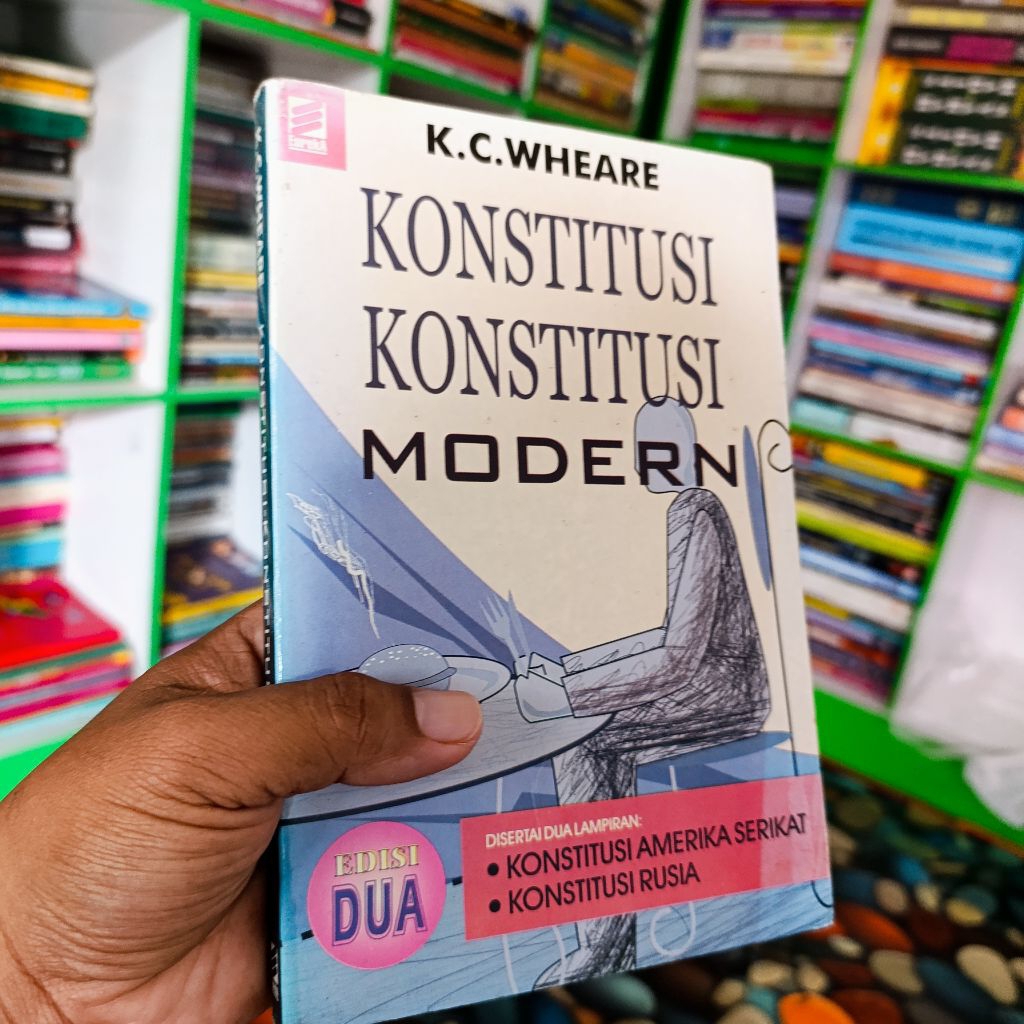 buku konstitusi konstitusi modern - K.C.Wheare