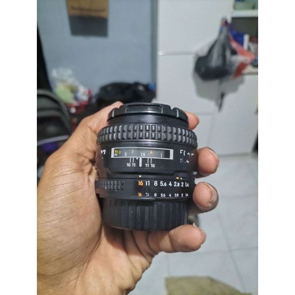 lensa Nikkor 50mm F1.4 AFD
