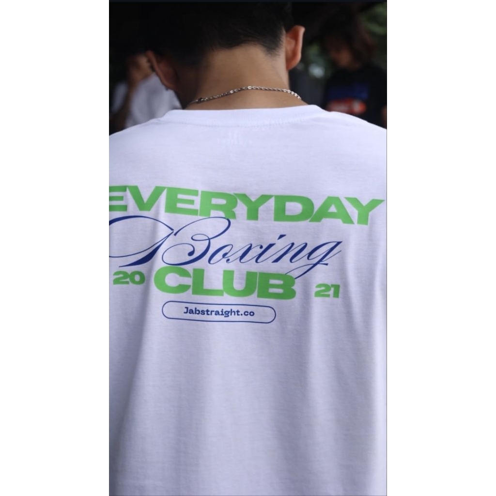 Tshirt Lengan Pendek Boxing (Everyday Boxing Club)