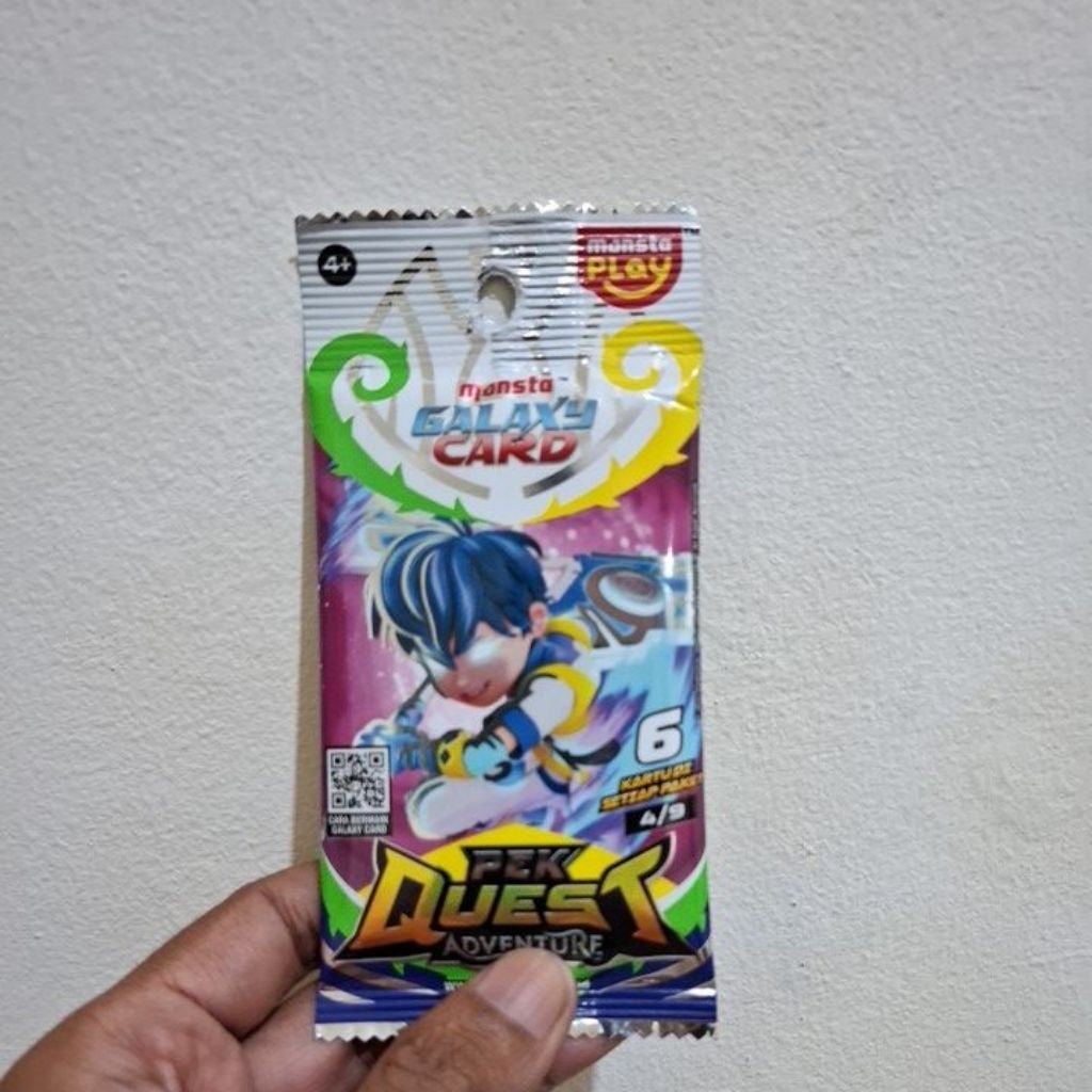 kartu boboiboy beliung Sr Monsta (rare card bintang 1)