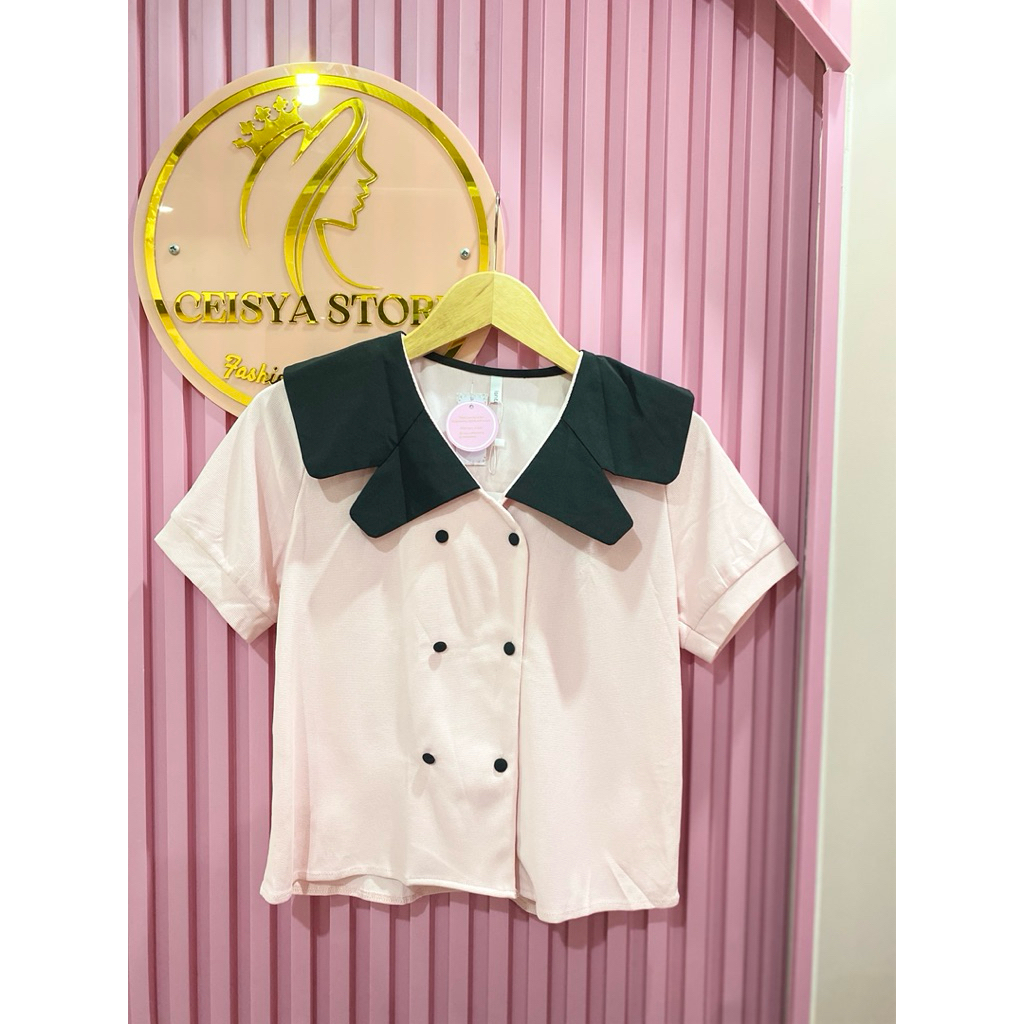 KODE A08 DAN A09 ATASAN LENGAN PENDEK WANITA BKK LORITA SHOP LIMITED