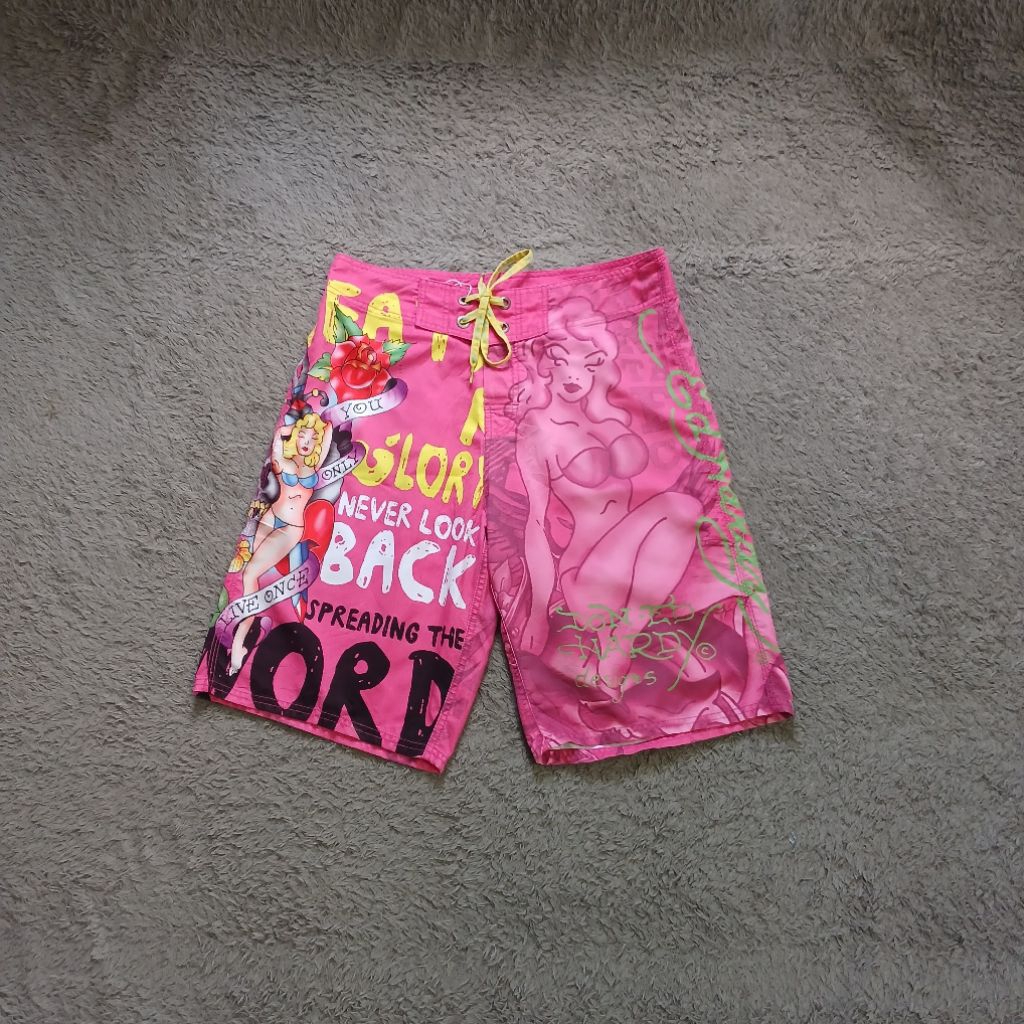 Celana Pendek Surfing / Boardshort Ed Hardy