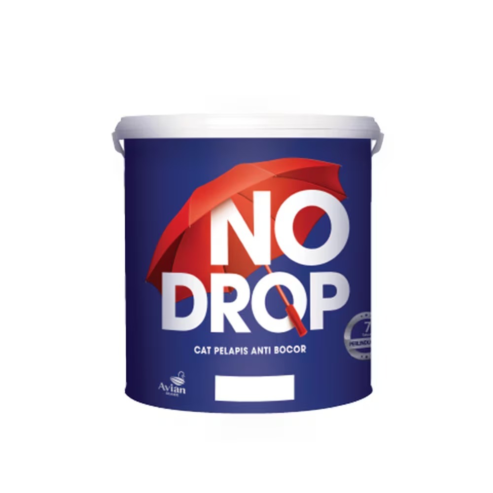 NO DROP PUTIH/ABU 4KG // CAT WATERPROOFING NO DROP 4KG // CAT PELAPIS ANTI BOCOR