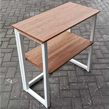 Meja Lipat Susun Ukuran Custom 80x40 Tinggi 80 cm Full Kayu Solid