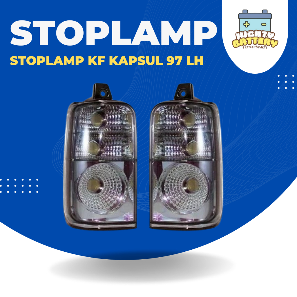Stoplamp Kristal Kijang  Kapsul 97 LH/RH GREY