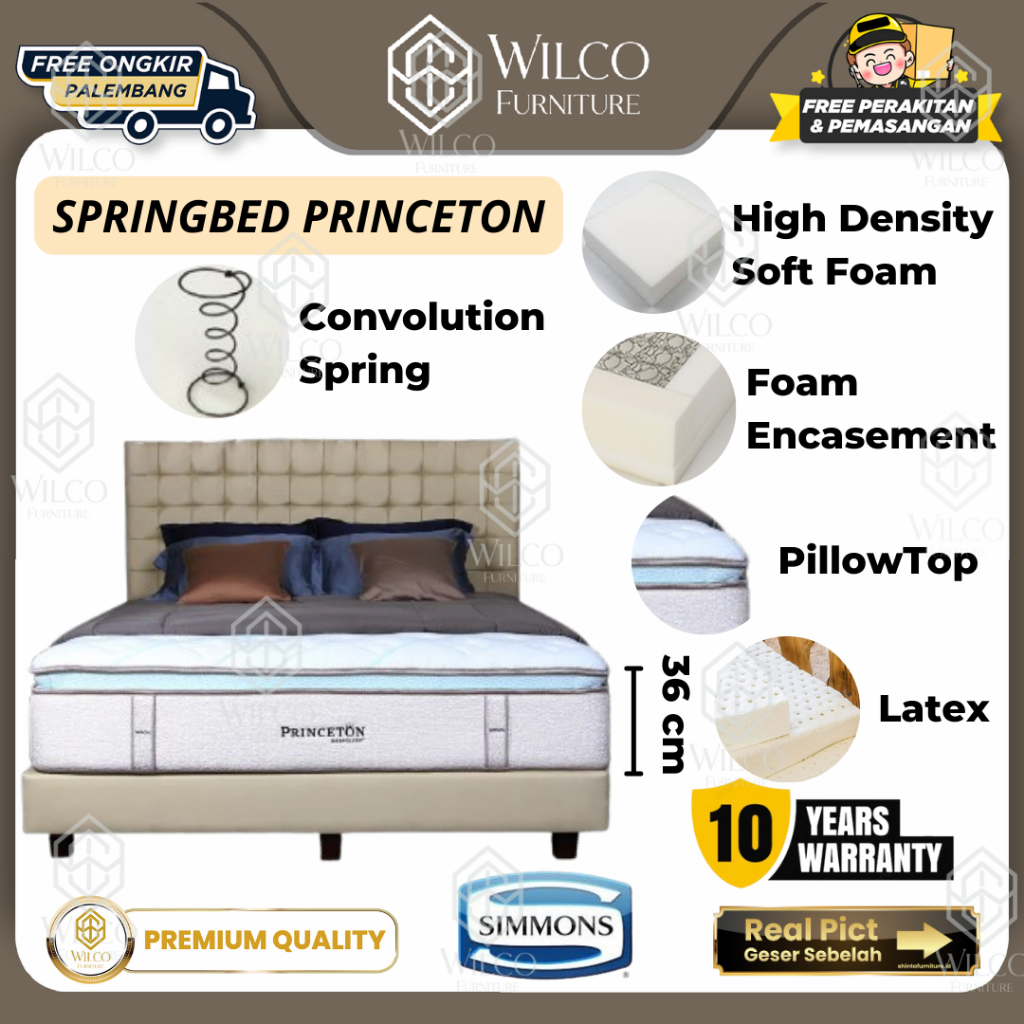 Springbed Princeton by Simmons | Kasur Matras Simmons DeepSleep Series
