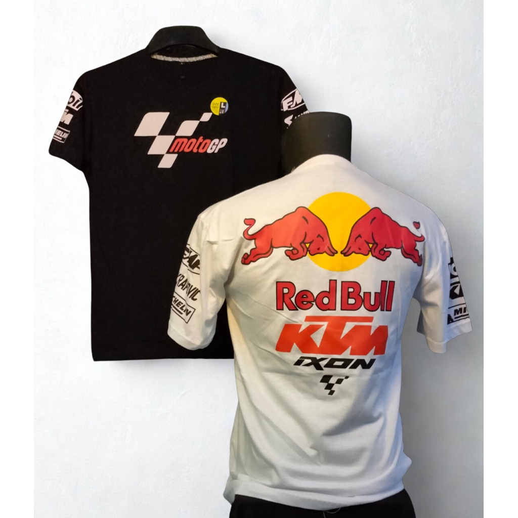 Kaos Baju MotoGP Redbull KTM Racing Premium || Kaos Pria MotoGP || Kaos MotoGP Premium