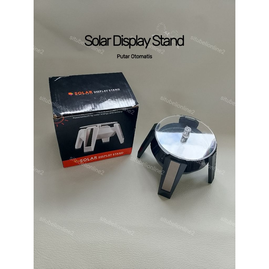 Solar Display Stand - Solar Rotary Display Stand