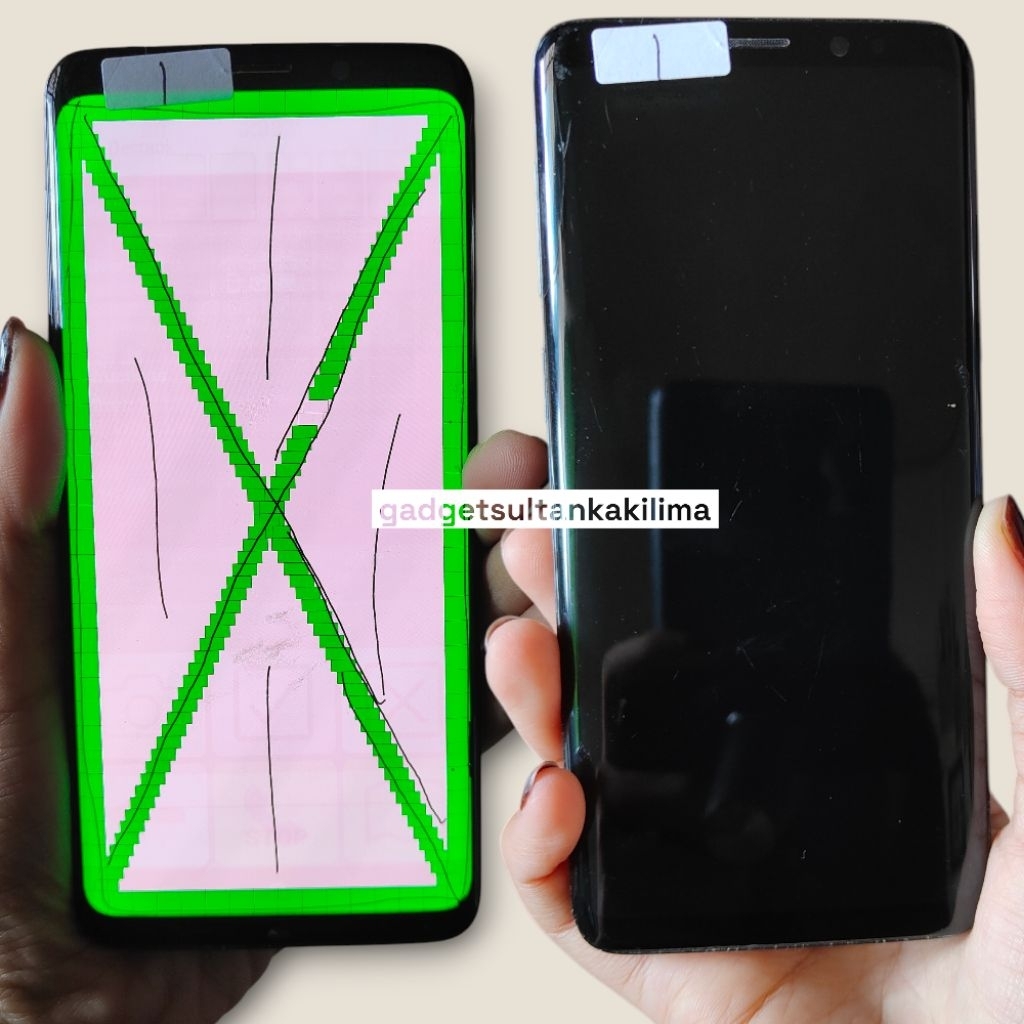 LCD Samsung S9 original copotan+frame  100%