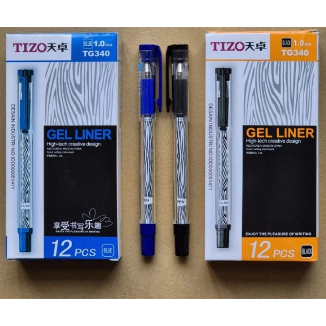 Ballpoint / Bolpen / Pulpen Tanda Tangan / Sign Pen tanda tangan TIZO GEL INK SIGN PEN (1.0mm) TG340