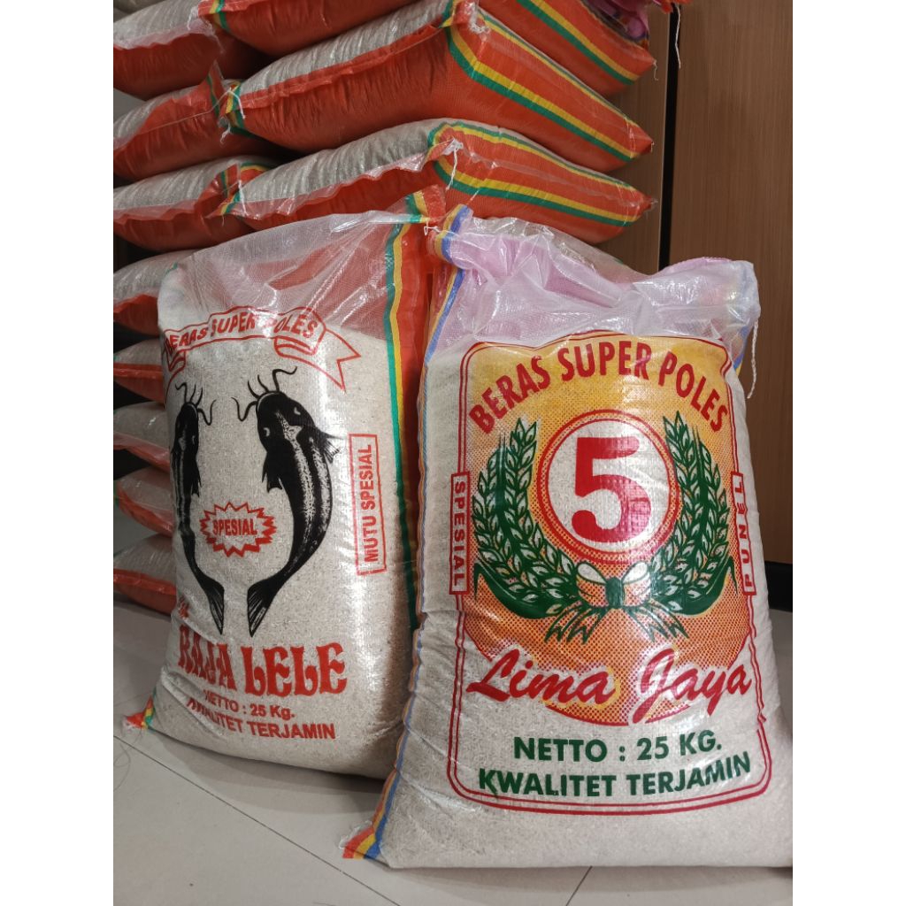 Beras 25 kg murah punel