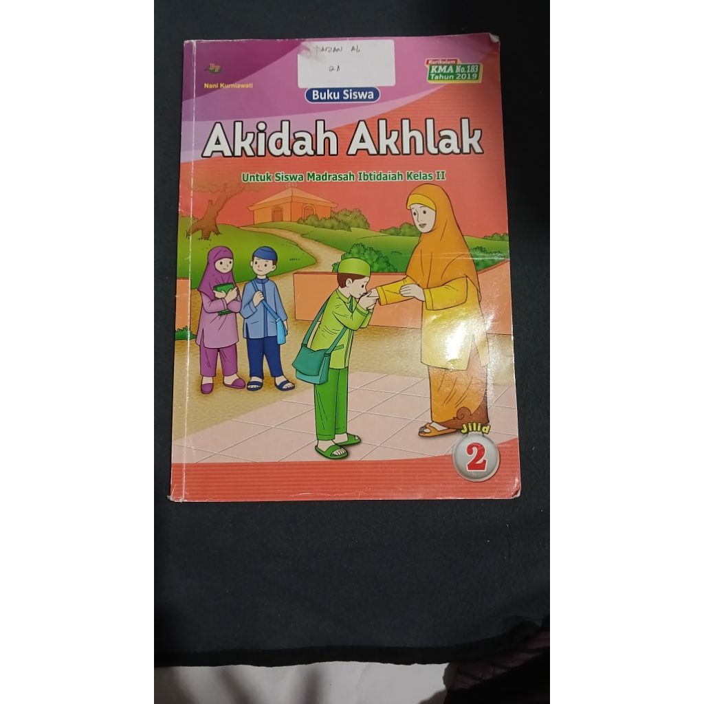 Akidah akhlak untuk MI kelas 2