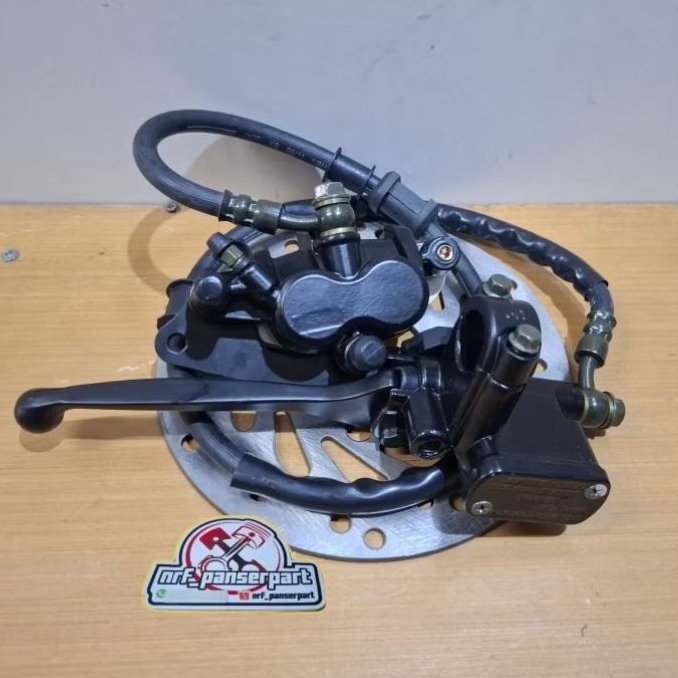 CAKRAM DEPAN VARIO 110//DISC BRAKE KALIPER HONDA VARIO 110 LAMA 2 PISTON KVB