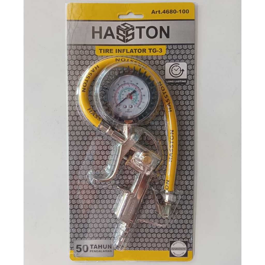 Alat Pengisi Angin Ukur Tekanan Ban TG3 HASSTON PROHEX