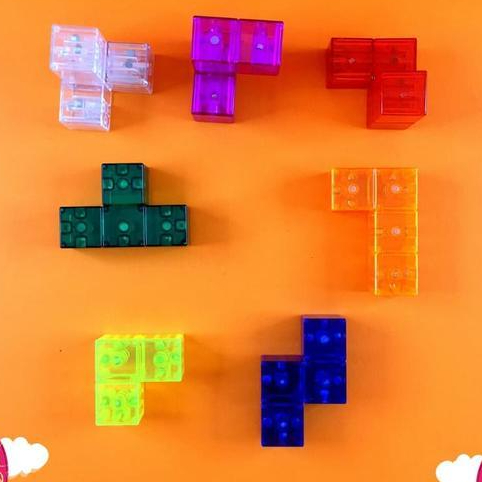 Magic Cube Blocks / Mainan Rubik Magnet