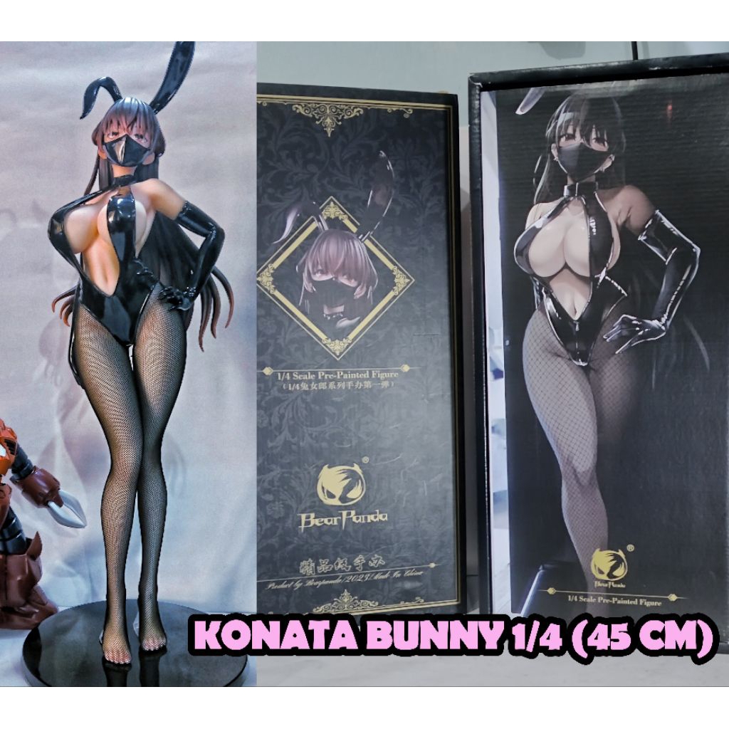 PVC Figure Bearpanda Kono-chan Bunny 1/4