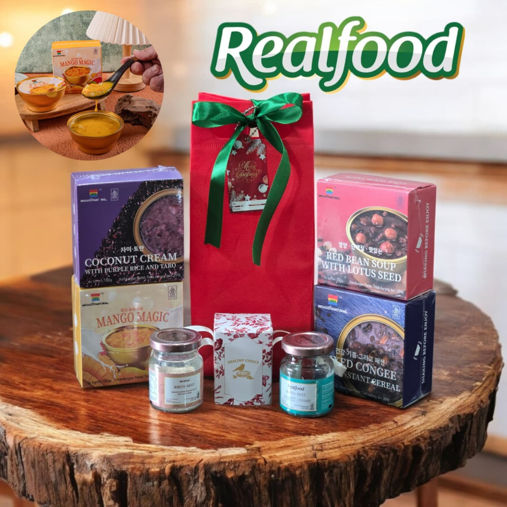 Hampers Natal Christmas Realfood With Dessert WOwithNatural