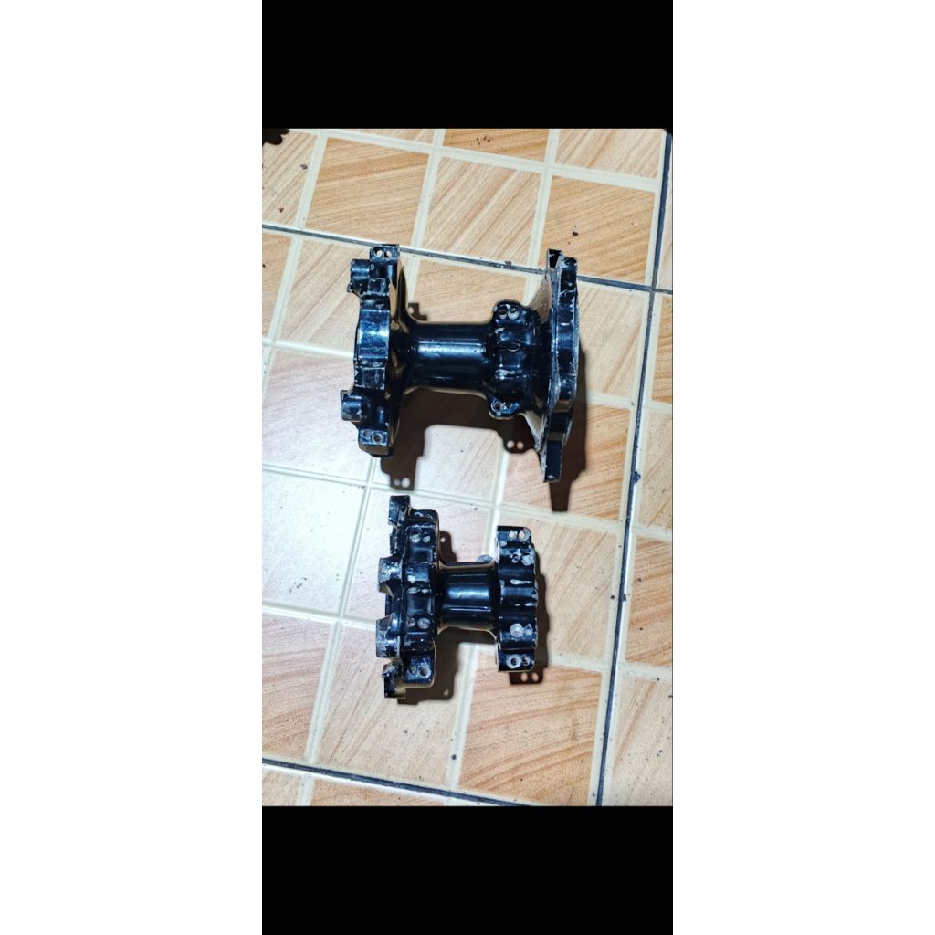 tromol belakang dan depan Honda CRF 150 original copotan motor kode(K84 CH-1)