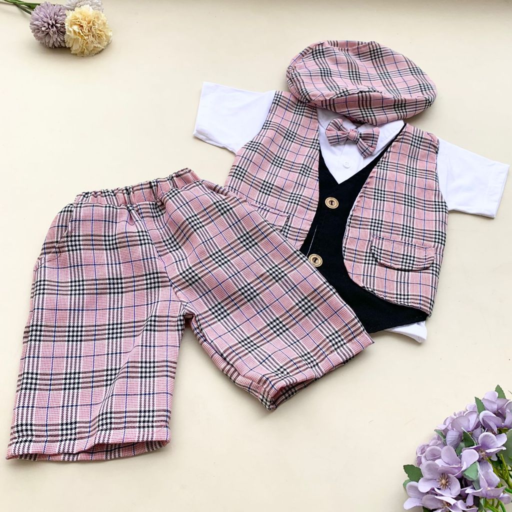 QUEBEECLOTH BAJU BAYI COWOK 0 6 BULAN BAYI NEWBORN SETELAN BAYI LAKI LAKI ROMPI PESTA BAYI LAKI LAKI