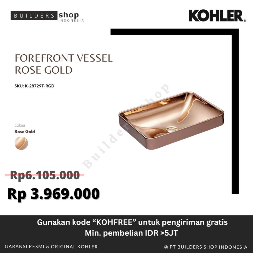 KOHLER - Forefront Vessel Rose Gold Wastafel K-28729T-RGD