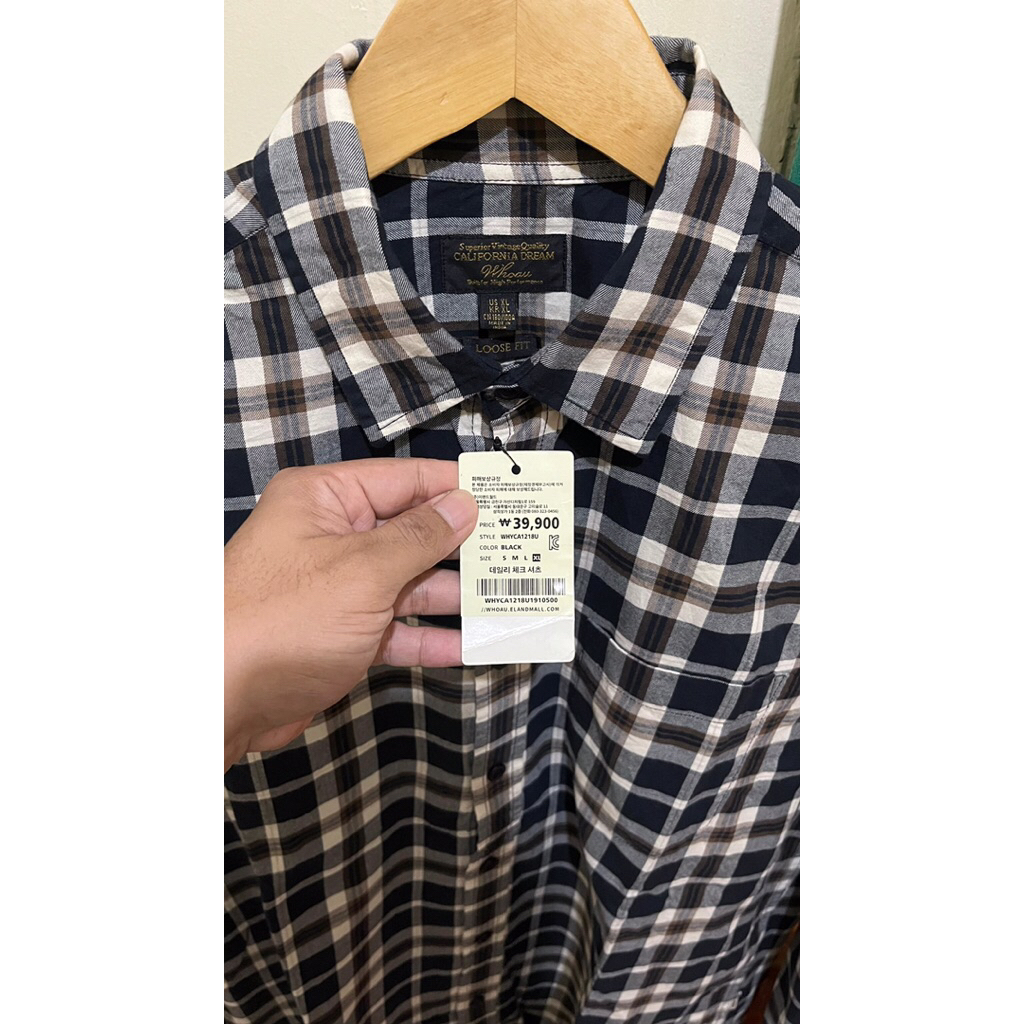 kemeja WHO AU CALIFORNIA BNWT (NEW) original