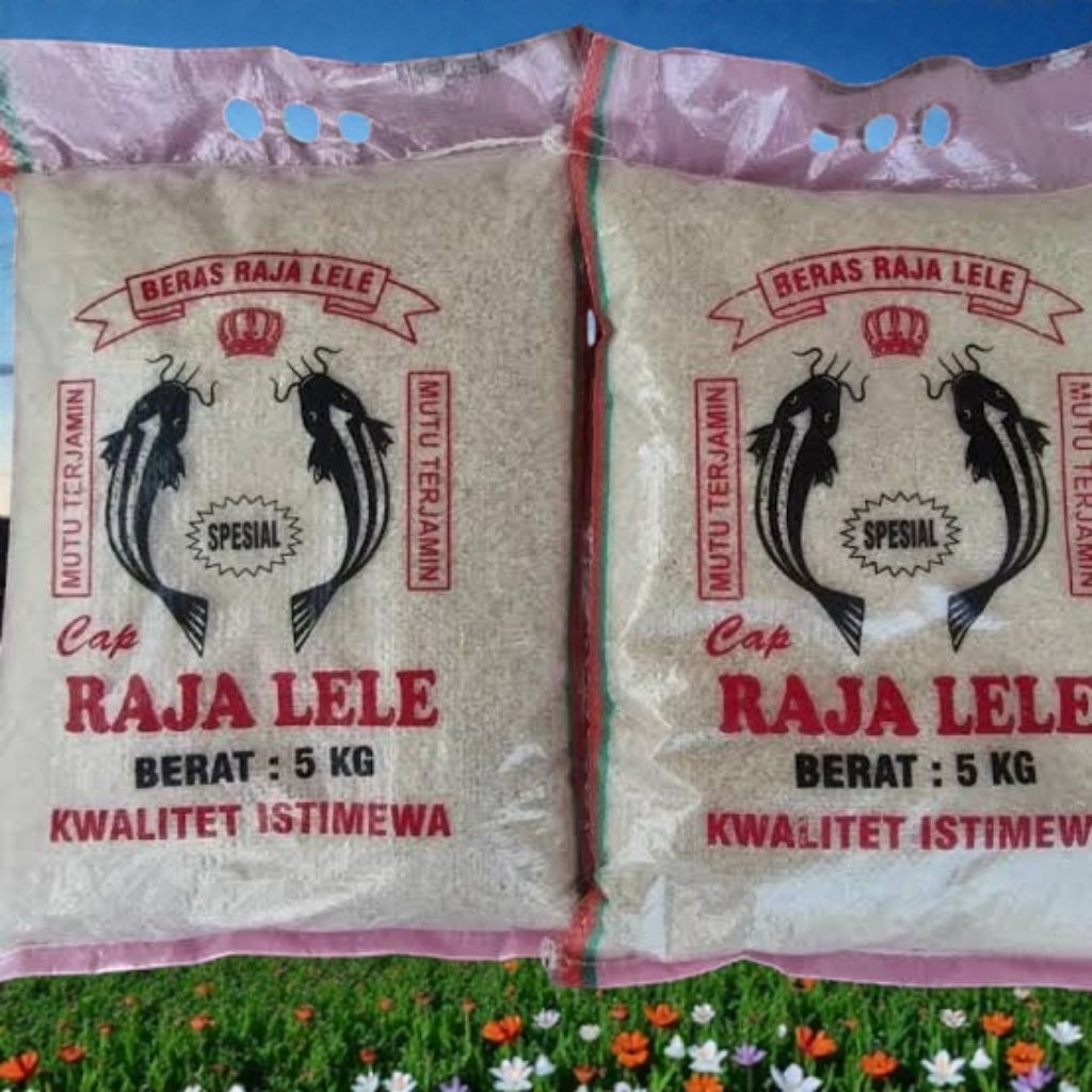 Beras Lele 5kg + minyak