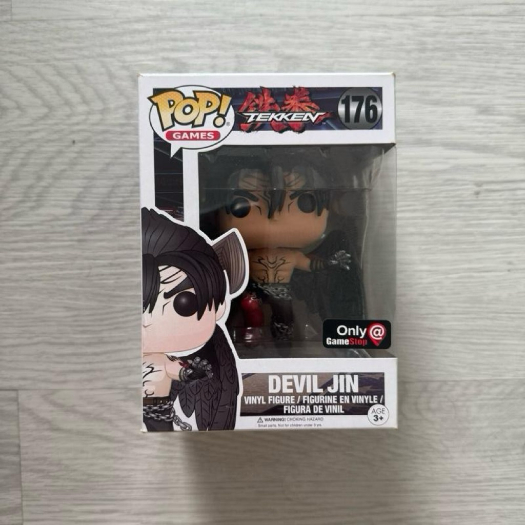 Game Stop Exclusive Funko Pop Games Tekken - Devil Jin #176