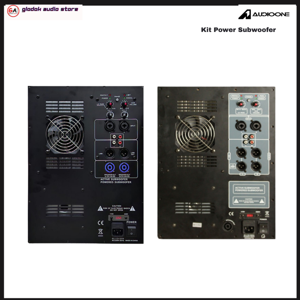 Mesin Kit power untuk Subwofer 800-3000Watt RMS Full Bass Original Bergaransi | GA