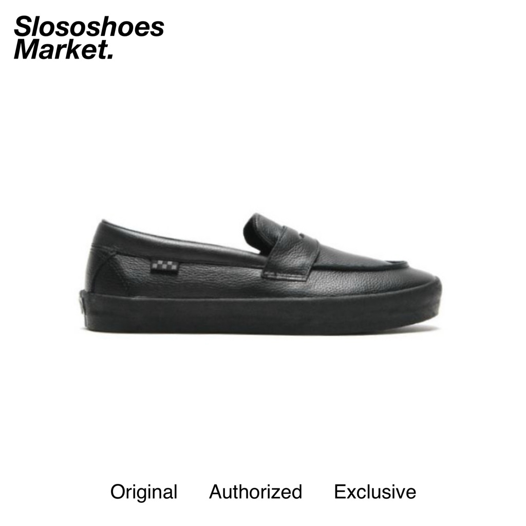 Vans Skate - Slip On Loafer Full Black 100% Original