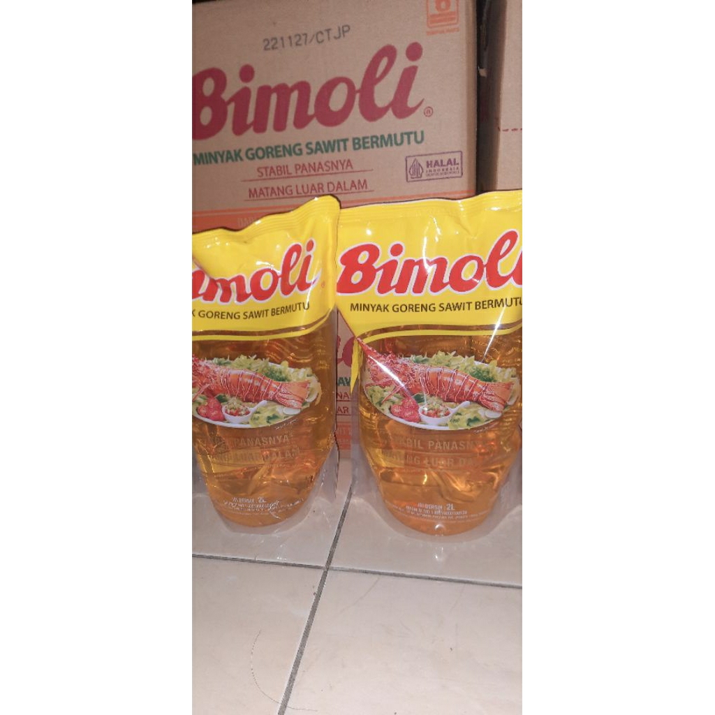 MINYAK GORENG BIMOLI 2 LITER (kartonan) 1dus isi 6 LANGSUNG KIRIM