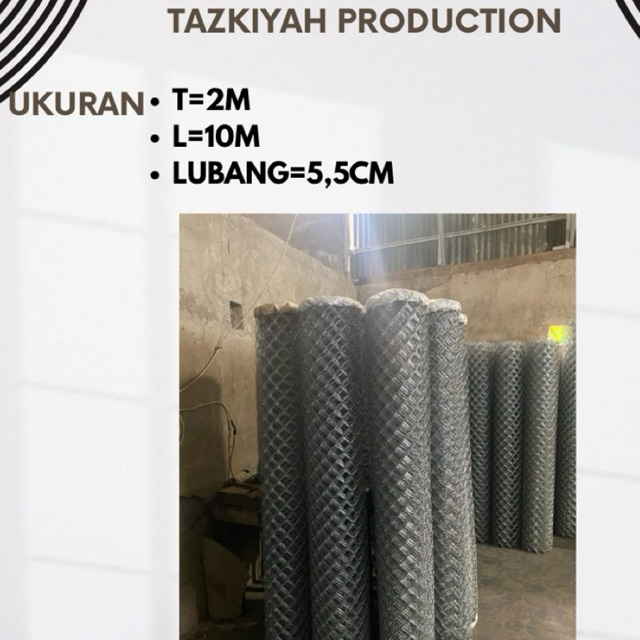 KAWAT HARMONIKA/KAWAT PAGAR ANTI KARAT/GALVANIS/KAWAT PVC