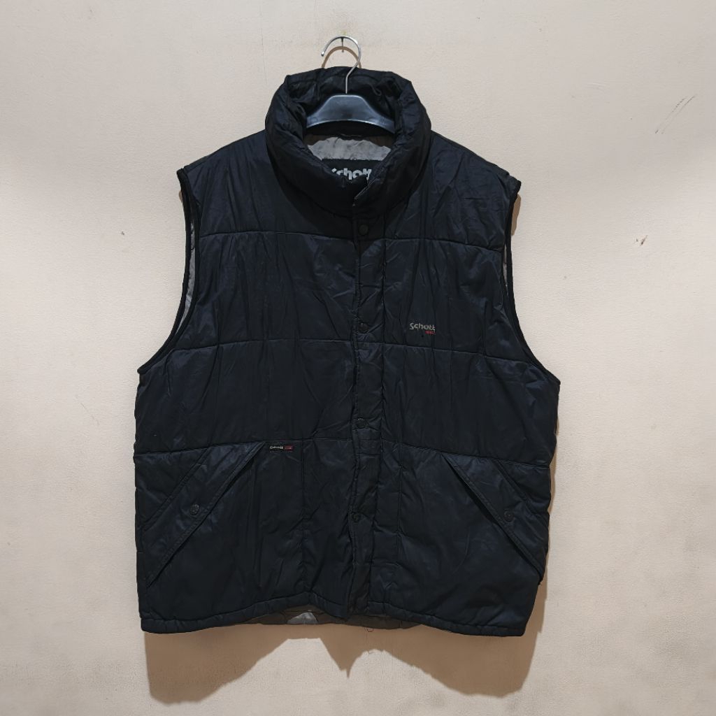 vest gelembung schott nyc hitam