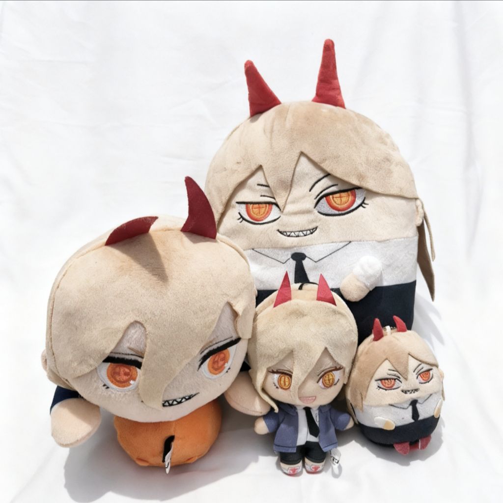 Boneka dan Keychain Power Chainsaw Man Anime Merchandise Official