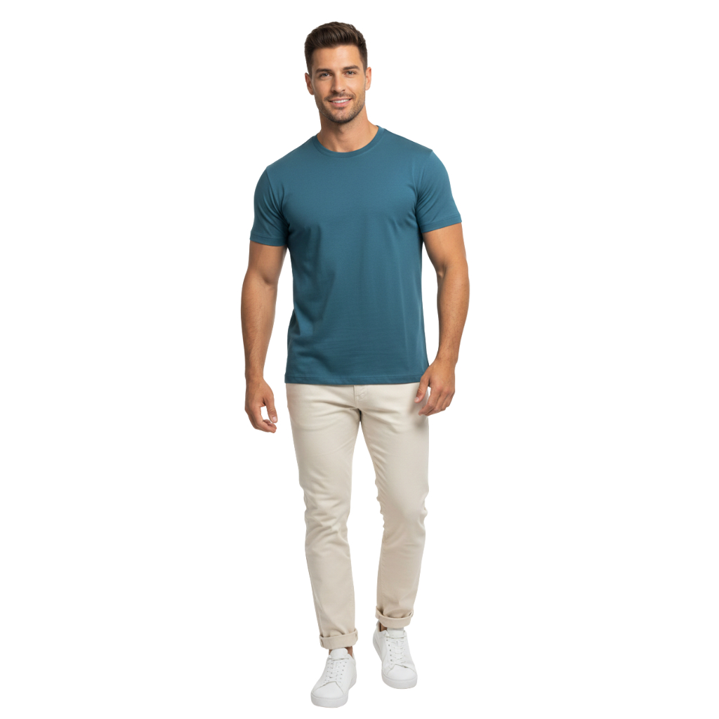 Kaos Oblong Polos Lengan Pendek  Maven Dark Jade CLOBL00001DJD