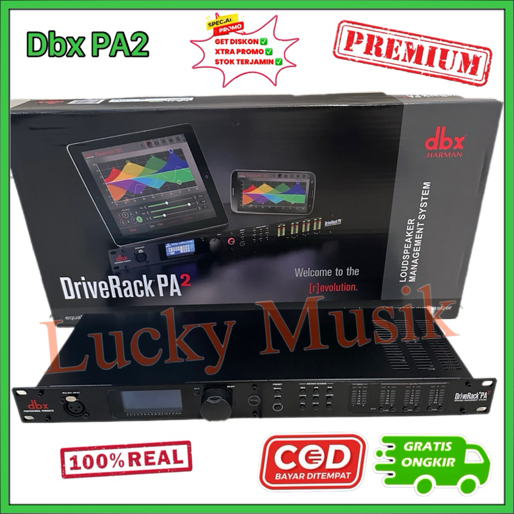 Speaker management DBX 260 Driverack dbx 260+ dbx260 speaker dbx pa2 dbx pa 2