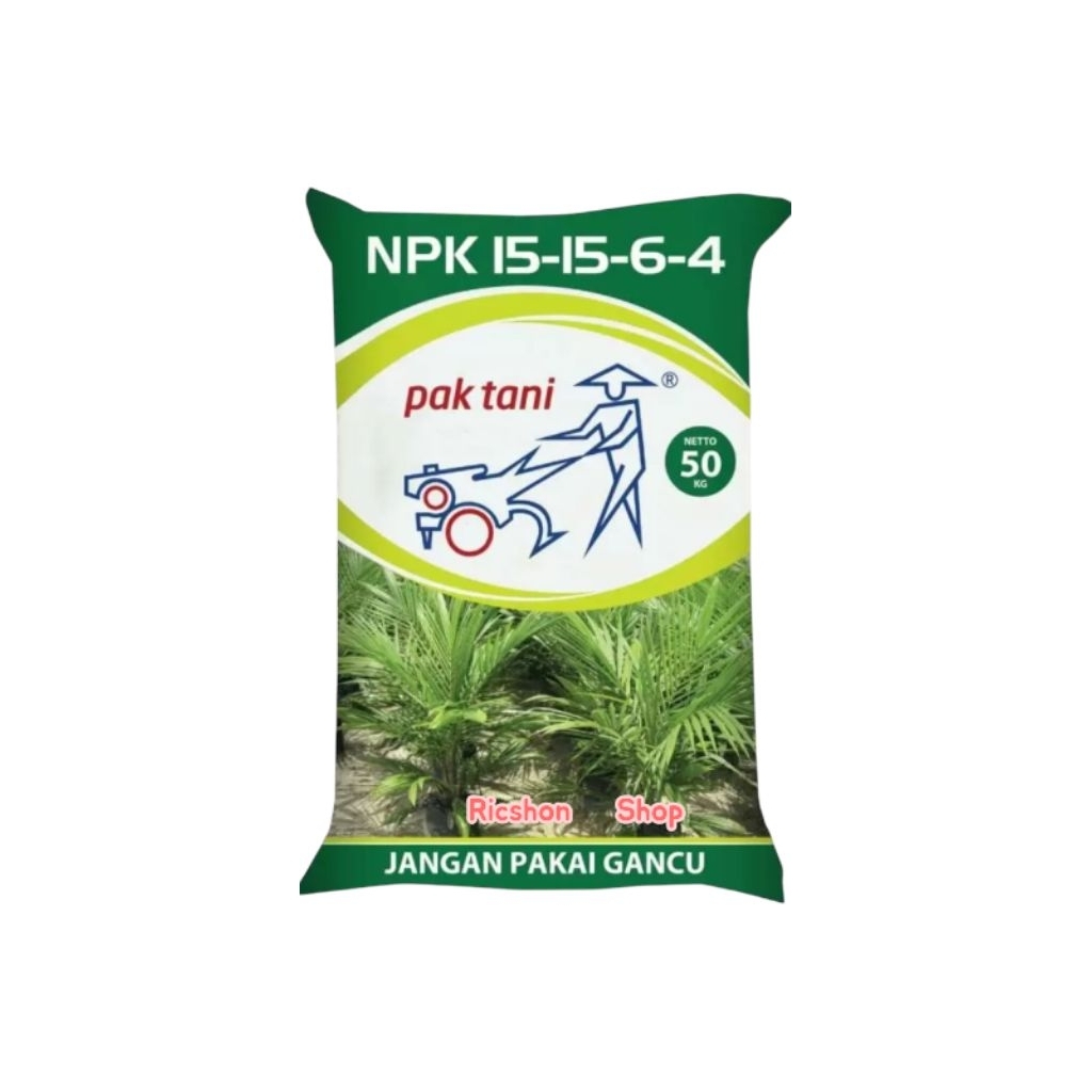 Pupuk NPK Pak Tani 15.15.6.4 Original 50 kg