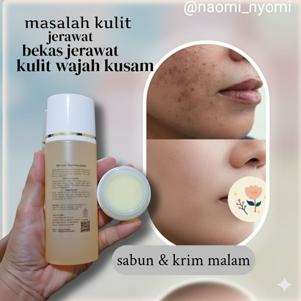 PAKETAN JERAWAT FLEK HITAM MEMBANDEL