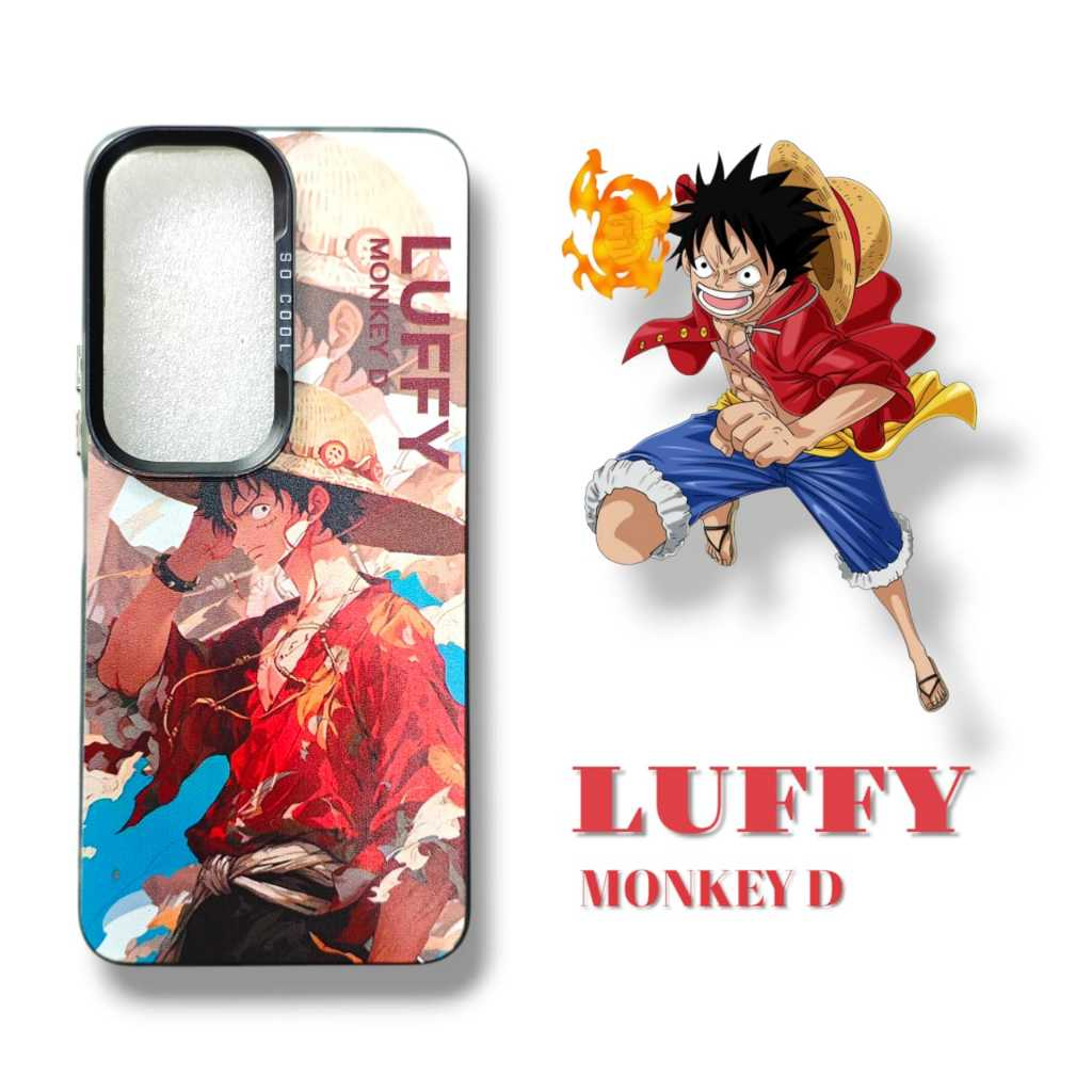 [ Oppo A57 2022 / A77 / A77S ] Case IMD Corak Luffy Dan Zoro Anime One Piece