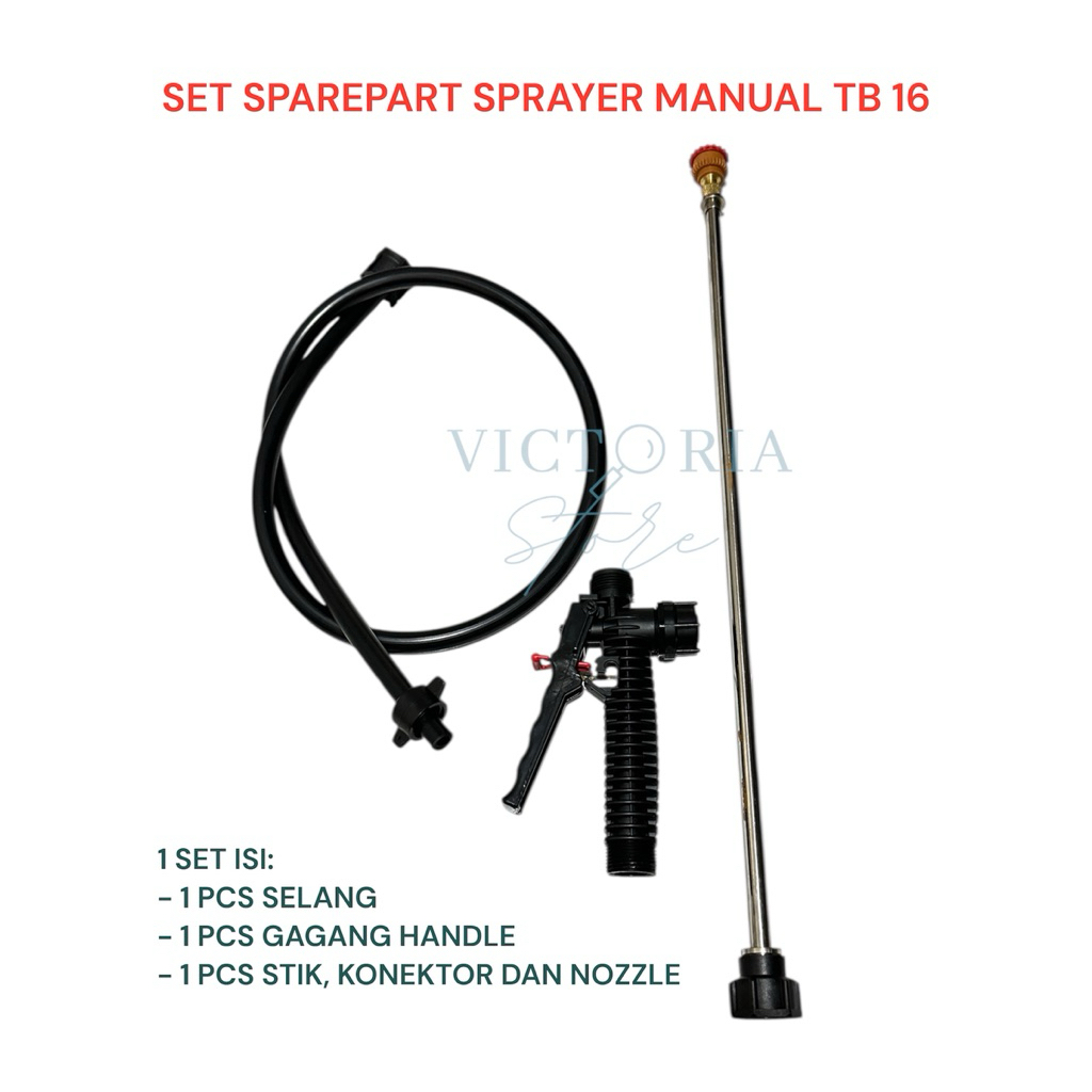 SET STIK SPAREPART SPRAYER MANUAL TB 16