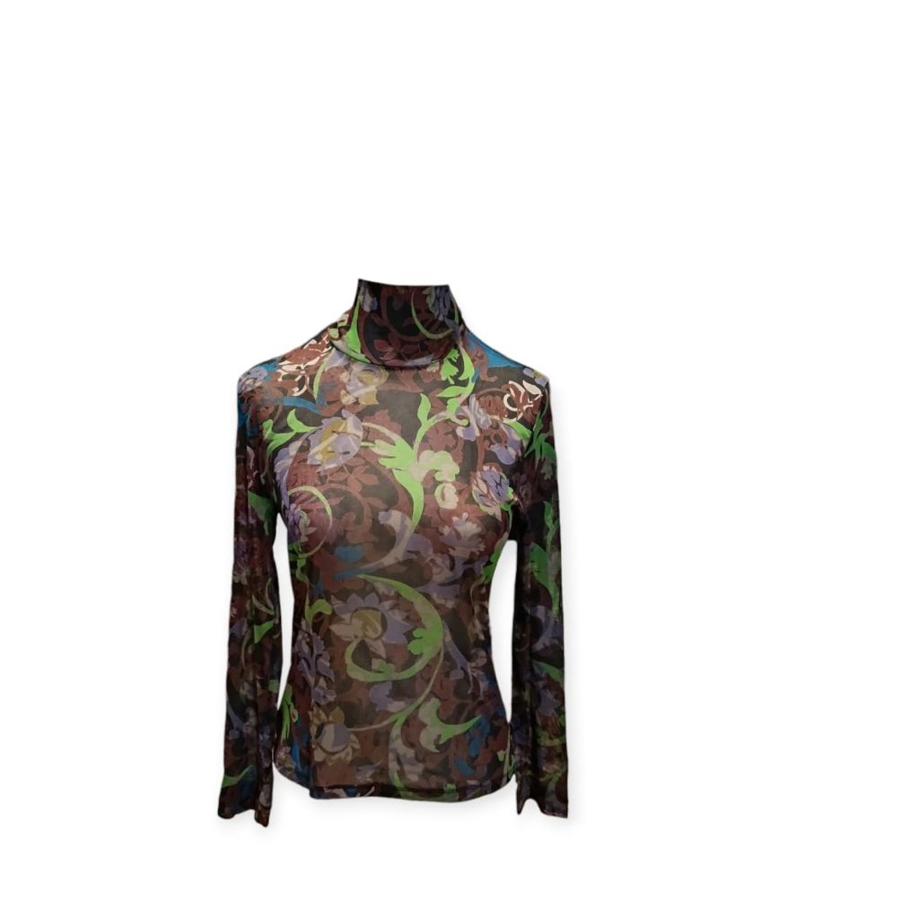Georges Rech Browne Floral Blouse