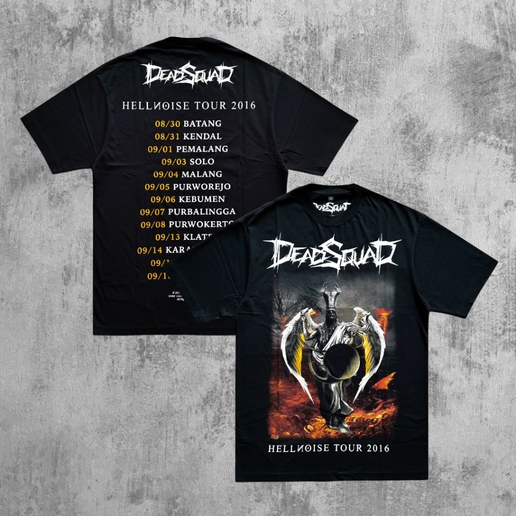 T-Shirt DEADSQUAD - HELLNOISE TOUR 2016 (Likeblackmerch)