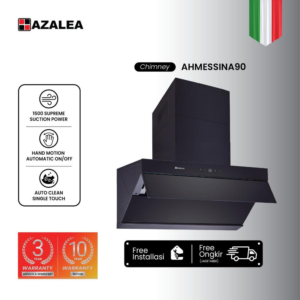Azalea Cooker Hood Chimney AHMESSINA90