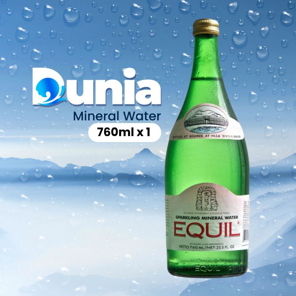 Equil Sparkling Mineral Water 760ml